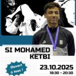Harmony Taekwondo X Ketbi Academy - Entraînement avec Si Mohamed Ketbi champion d'Europe et vice-Champion du monde au club de Saint-Gilles Harmony le 23 octobre 2025