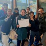 Equipe Poomsae de Harmony Taekwondo à l'Open Ilyo 2025 à Aarschot