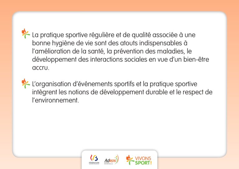 Charge du mouvement sportif 13