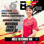 Joelle athlète Female U40 Championnats du Monde Poomsae 2026