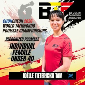 Joelle athlète Female U40 Championnats du Monde Poomsae 2026